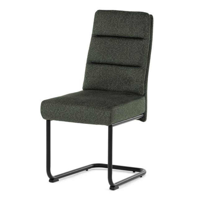 Jídelní židle BOND — kov, látka, více barev - Barevné varianty židle BOND: Zelená