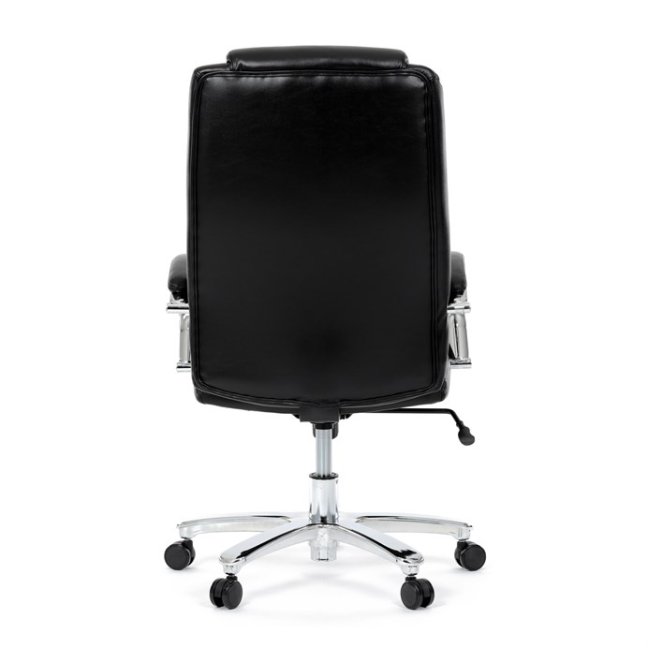 Kancelářské křeslo RYZAR — ekokůže, černá