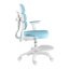 Dětská rostoucí židle Neoseat KIDDY THREE — látka, pratelný potah, modrá