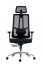 Kancelářská ergonomická židle Neoseat SPINO — látka, černá, nosnost 150 kg