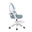 Dětská otočná židle Neoseat JUNI 009 s podnoží — látka, modrá