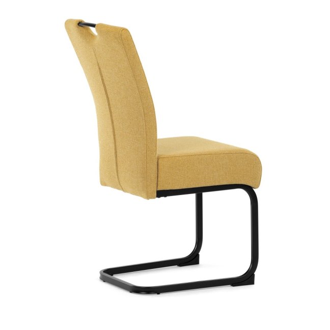 Jídelní židle MARLENE — kov, látka, více barev - Barevné varianty jídelní židle MARLENE: Šedá