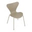 Jídelní židle VERN — kov, plast, cappuccino