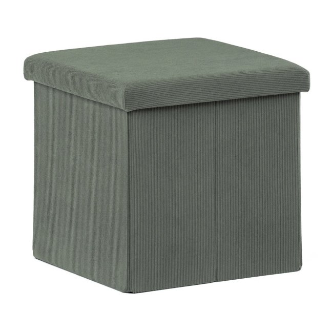 Taburet ADONIS s úložným prostorem — manšestr, více barev