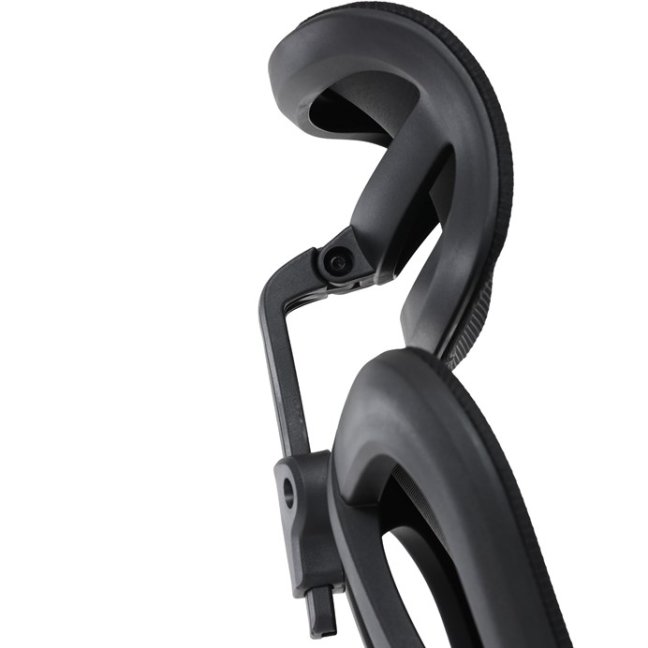 Kancelářská ergonomická židle MANET — síť / látka, černá