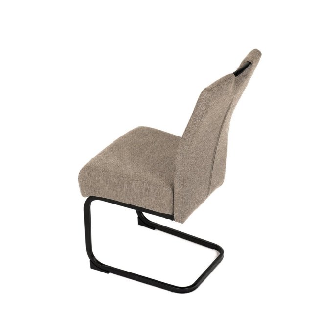 Jídelní židle MARLENE — kov, látka, více barev - Barevné varianty jídelní židle MARLENE: Šedá