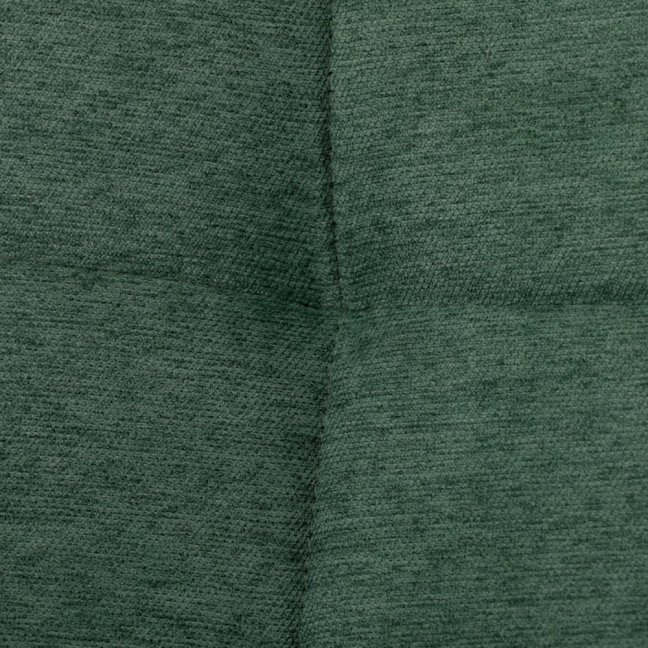 Jídelní židle DAEMON — kov, látka, černá / zelená