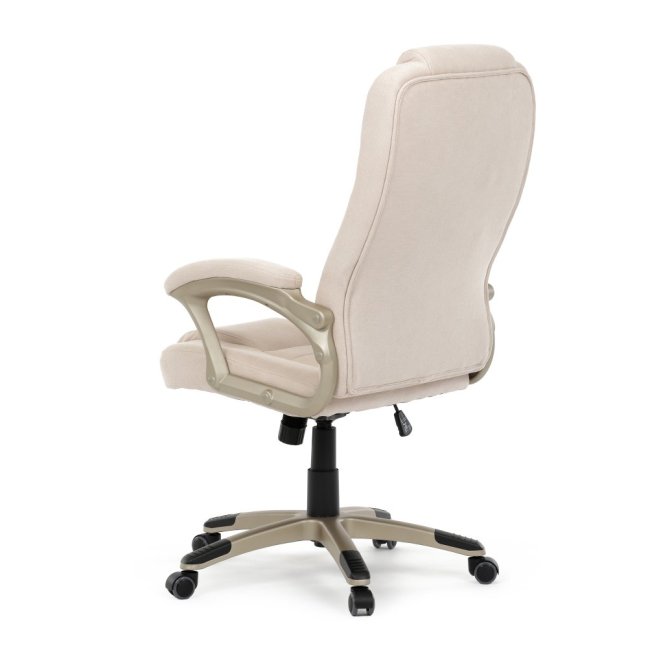Kancelářské křeslo DEXTER — látka, béžová