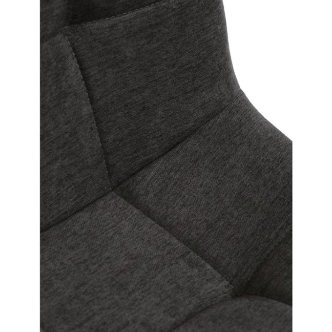 Jídelní židle MONDE — kov, látka, více barev - Barevné varianty jídelní židle MONDE: Stříbrná