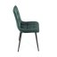 Jídelní židle THEO II — kov, samet, více barev - Barevné varianty židle THEO II: Modrá