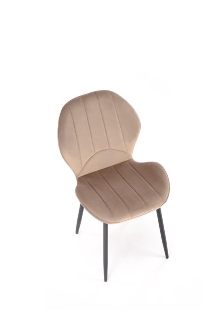 Jídelní židle WILLIAM — kov, samet, více barev