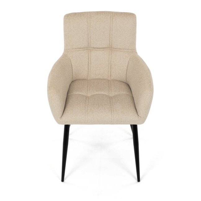 Jídelní křeslo LYON — kov, látka, více barev - Barevné varianty jídelního křesla LYON: Tmavě šedá