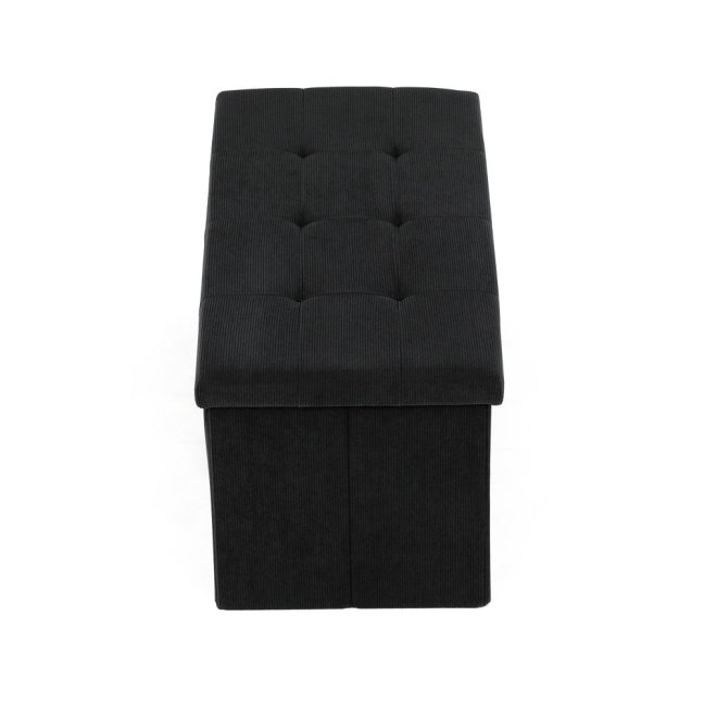 Taburet AFRODITE s úložným prostorem — manšestr, více barev