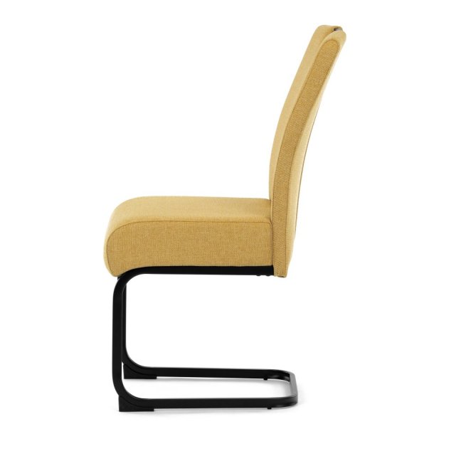 Jídelní židle MARLENE — kov, látka, více barev - Barevné varianty jídelní židle MARLENE: Šedá