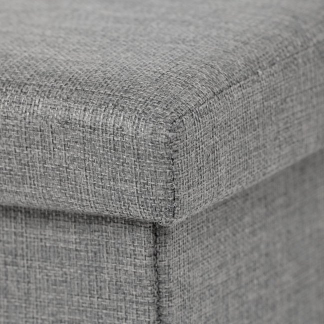 Taburet HERAKLES s úložným prostorem — látka, více barev