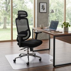 Kancelářská ergonomická židle Neoseat ALLY — černá, nosnost 150 kg