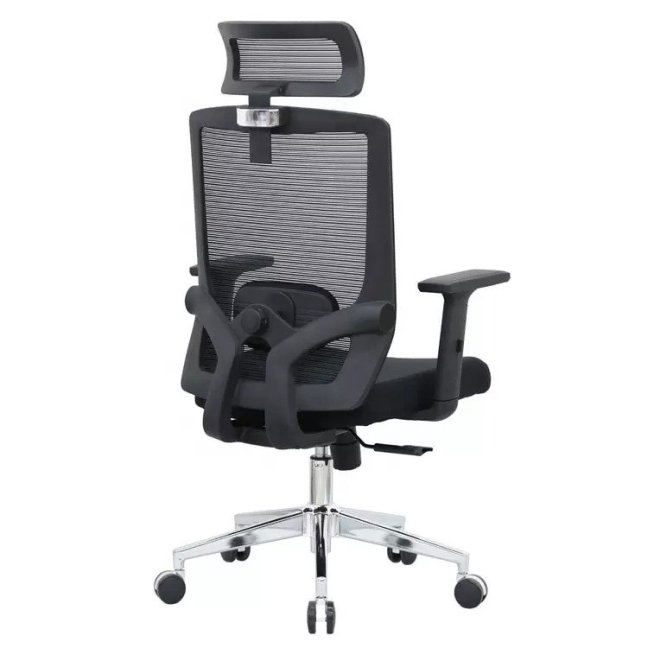 Kancelářská ergonomická židle Neoseat BRENDA — černá, nosnost 150 kg