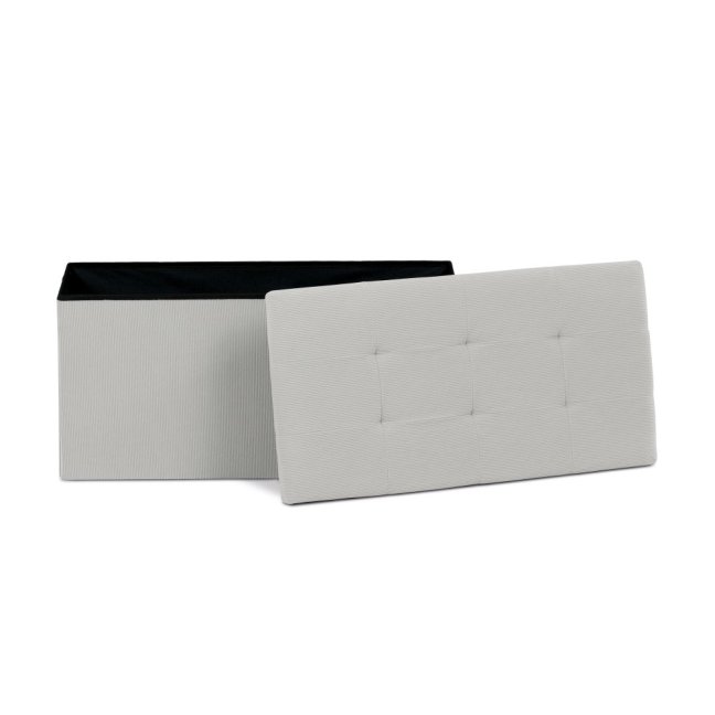 Taburet AFRODITE s úložným prostorem — manšestr, více barev