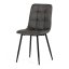 Jídelní židle THEO III — kov, látka vintage, více barev - Barevné varianty židle THEO III: Černá