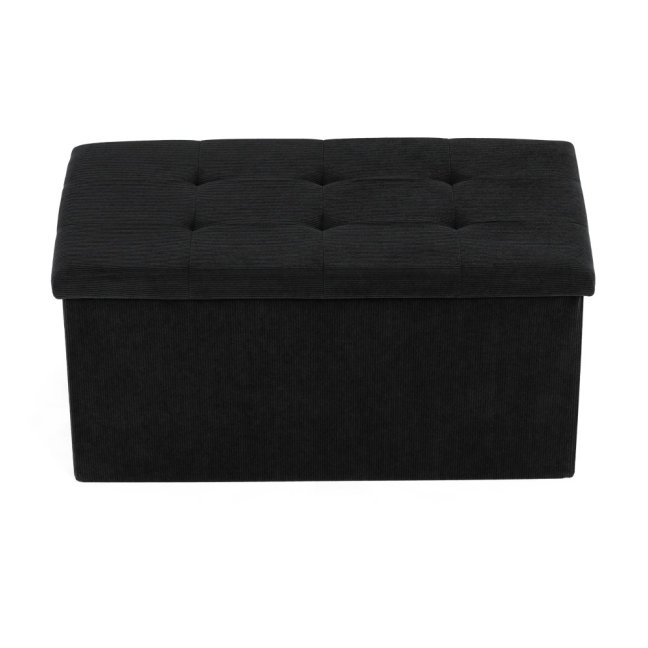 Taburet AFRODITE s úložným prostorem — manšestr, více barev