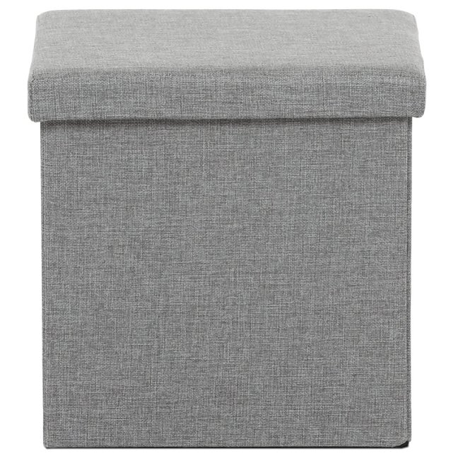 Taburet HERAKLES s úložným prostorem — látka, více barev