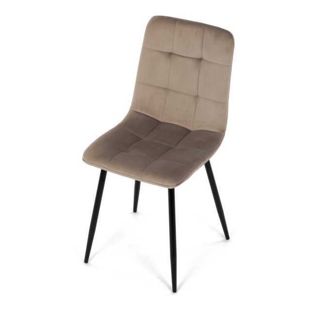 Jídelní židle THEO II — kov, samet, více barev - Barevné varianty židle THEO II: Modrá