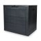 Zahradní úložný box LETA — 56x43x53 cm, plast, šedá