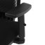 Kancelářská ergonomická židle TRAGEL — síť / látka, černá