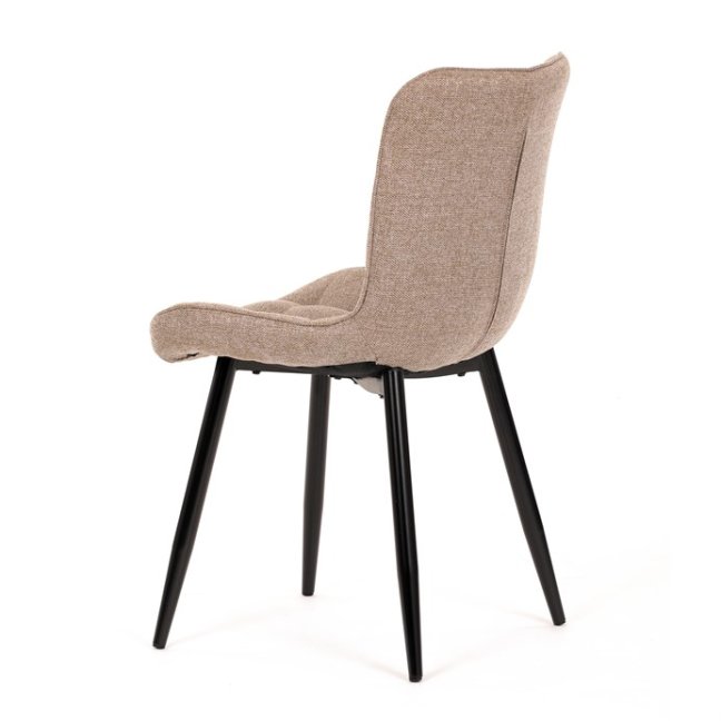 Jídelní židle PAELA — kov, látka, více barev - Barevné varianty jídelní židle PAELA: Světle šedá