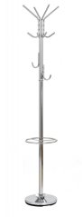Stojanový věšák HAKA — kov, chrom