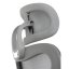 Kancelářská ergonomická židle GRANT II — síť, látka, šedá