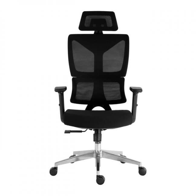 Kancelářská ergonomická židle Neoseat CALVANI — černá, nosnost 150 kg