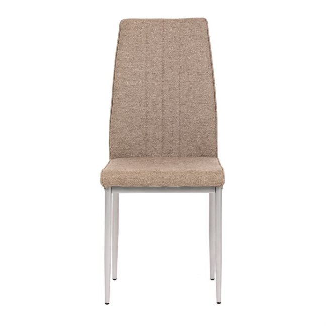 Jídelní židle MAUS — kov, látka, více barev - Barevné varianty jídelní židle MAUS: Krémová