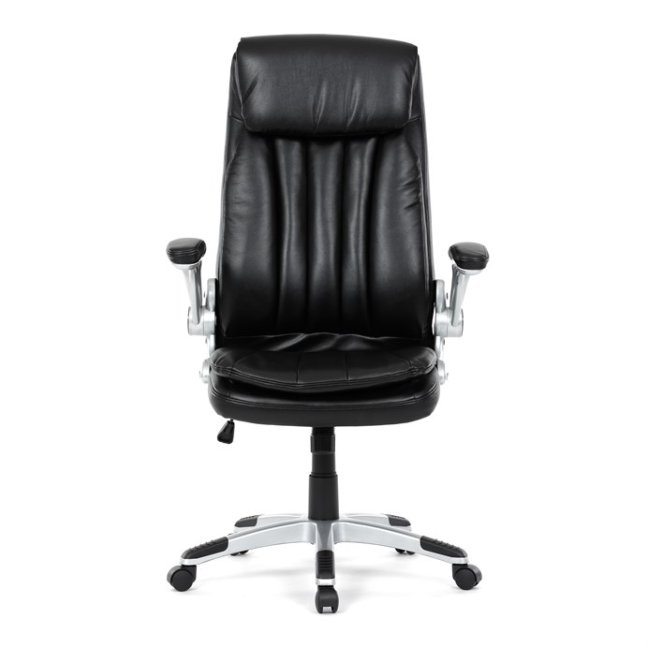 Kancelářské křeslo KURO — ekokůže, černá
