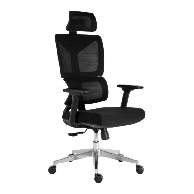 Kancelářská ergonomická židle Neoseat CALVANI — černá, nosnost 150 kg