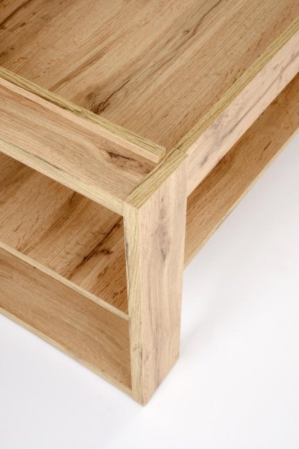 Konferenční stolek BETTY s úložným prostorem — 120x65x50 cm, dekor dub artisan