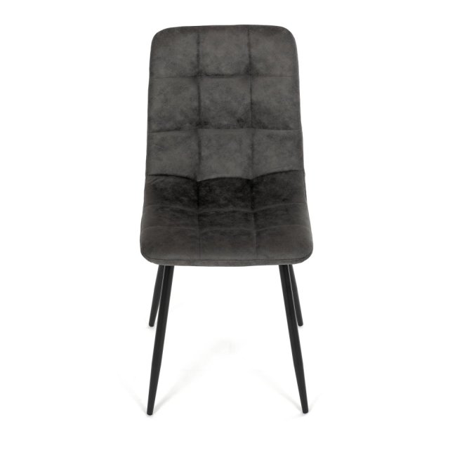 Jídelní židle THEO III — kov, látka vintage, více barev - Barevné varianty židle THEO III: Černá