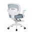 Dětská otočná židle Neoseat JUNI 008 s podnoží — látka, modrá