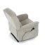 TV křeslo SARGON s elektrickým polohováním — 2 motory, látka, béžová