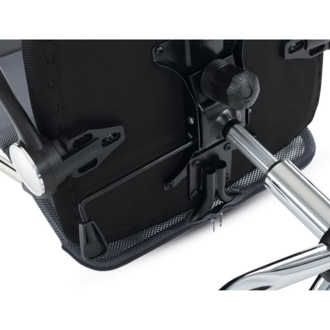 Kancelářská otočná židle MALFE — látka, šedá