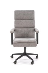 Kancelářské křeslo ADRIANO — látka, šedá