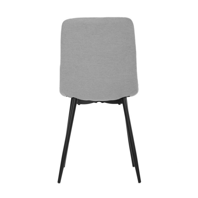 Jídelní židle LONA — kov, látka, černá / více barev - Barevné varianty židle LONA: Hnědá