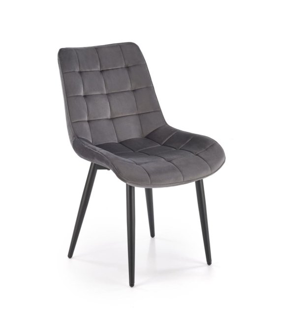 Jídelní židle GANSO — kov, samet, více barev
