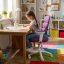 Dětská rostoucí židle Neoseat KIDDY THREE — látka, pratelný potah, fialová