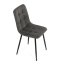 Jídelní židle THEO III — kov, látka vintage, více barev - Barevné varianty židle THEO III: Černá