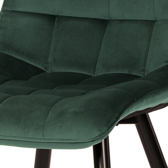 Jídelní židle STELLA — kov, samet, více barev - Barevné varianty jídelní židle STELLA: Modrá