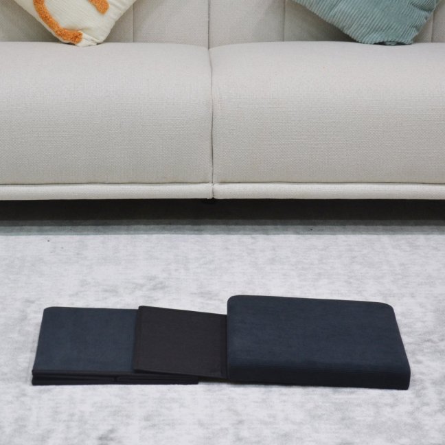 Taburet ADONIS s úložným prostorem — manšestr, více barev