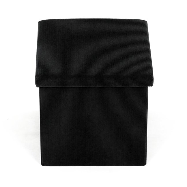 Taburet ADONIS s úložným prostorem — manšestr, více barev