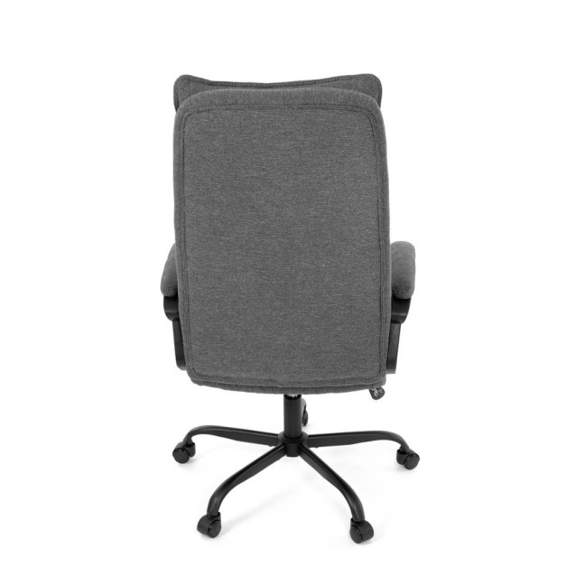 Kancelářské křeslo EBRO — látka, šedá