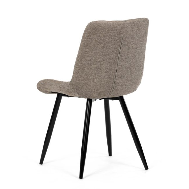 Jídelní židle NIDORA — kov, látka, více barev